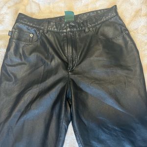 100% genuine leather Ralph Lauren pants